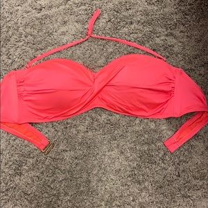 Pink Bikini top Sz Lg